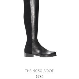 Stuart Weitzman leather 5050 boots